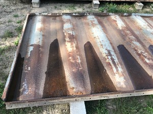Steel Grain Bin Panels (4)