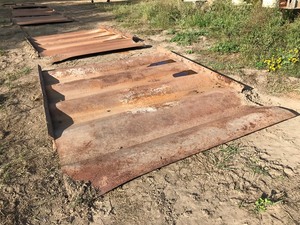 Steel Grain Bin Panels (2)