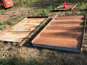 Steel Grain Bin Panels (2)