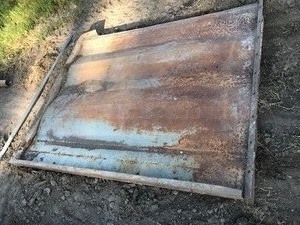 Steel Grain Bin Panels (2)