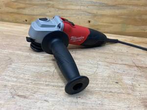 MILWAUKEE 7 Amp Corded 4-12 in. Small Angle Grinder with Sliding Lock-On Switch