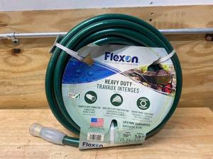 FLEXON FXG5850 58-Inch x 50-Foot Heavy Duty 5-Ply Forever Garden Hose