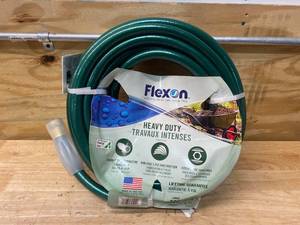 FLEXON FXG5850 58-Inch x 50-Foot Heavy Duty 5-Ply Forever Garden Hose