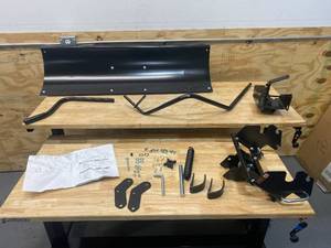 MTD GENUINE FACTORY PARTS 46 in. Heavy-Duty All-Season Plow for MTD Manufactured Riding Lawn Mowers (2001 and After)