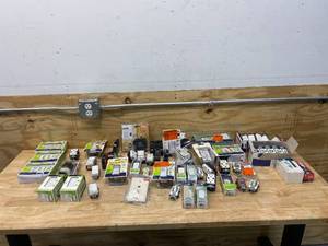 Lot of Various Electrical Supplies
