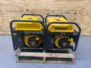 FIRMAN Lot of 2-  3650 Watt Recoil Start Gas Portable Generators