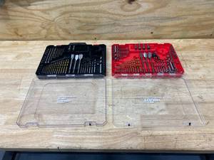 HUSKY Lot of 2- Drill and Drive Bit Sets