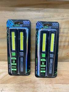 LITEZALL Lot of 2 Packs of-  The Blip Cob Wands (2 per pack)