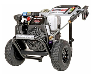SIMPSON MegaShot 3200 PSI 2.5 GPM Gas Cold Water Pressure Washer with HONDA GC190 Engine
