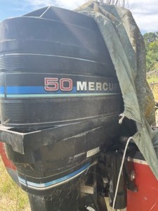 50 horse mercury motor & 1979 EZ Load Trailer