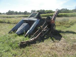 2 row 36 New Idea Corn picker