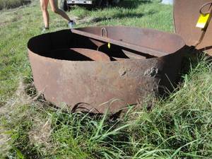 Cattle feedertank - Flower pot