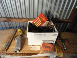 Misc Tools Heat tape 10, Wrench set 4pc, Shears, Sprinkler head