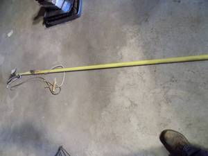 Tree pruner, adjustable fiberglass pole