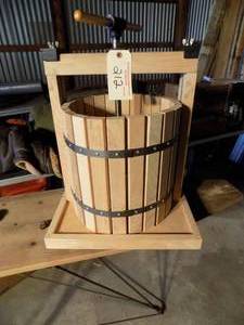 Half Bushel Fruit Press New in Box