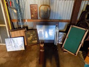 Pictures & Games, Antique Bowling Game, Table Pool