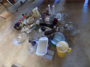 Vintage Dishware, Some silver items