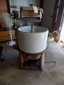 Vintage Washing Machine with spinner & Wringer