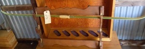 Gun Rack and Bow - Fiberglass Bow, 3 Gun rack