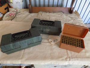 Shell Boxes - 2 Shotgun, 1 Rifle