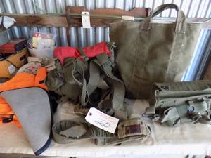 Military Packs - Belts, Shoulder Pack, Orange Bag