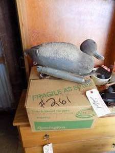 Trap & Skeet Targets 34 Box, 1 Antique Decoy