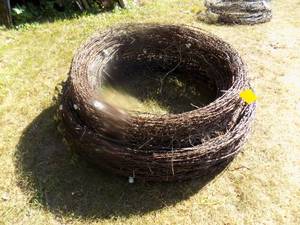 2 Rolls Barbed Wire