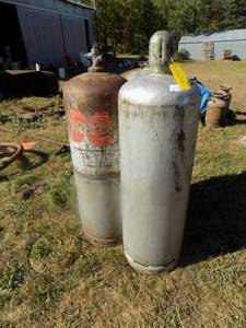 3 - Propane Tanks 100lbs
