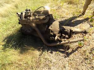 Chevrolet Engine with Transmission 6 cyl