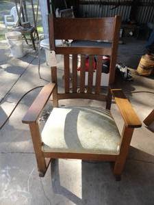 Antique wooden chair