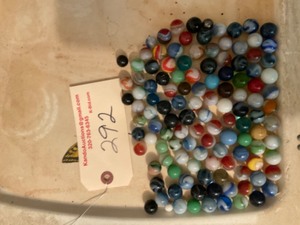 Bowl of 119 Marbles