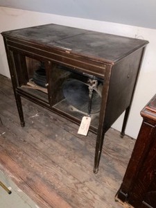 Edison Phonograph with Records