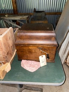 Edison Phonograph with Records