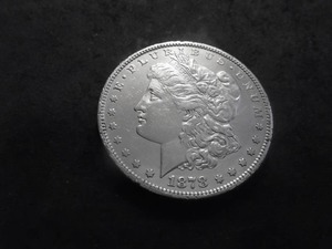 1878 Morgan Silver Dollar With 8 Tailfeathers