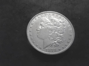 1878 Morgan Silver Dollar With Reverse Of 1879 (3rd Rev.)