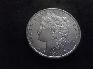 1880 S Morgan Silver Dollar