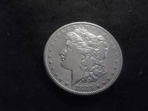 1883 S Morgan Silver Dollar