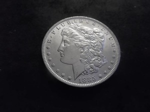 1885 O Morgan Silver Dollar