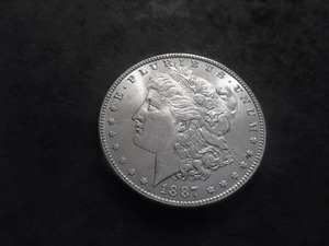 1887 Morgan Silver Dollar