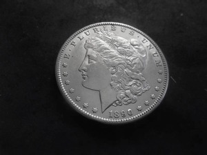 1890 S Morgan Silver Dollar