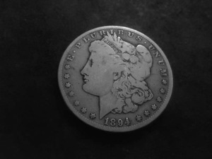 1894 O Morgan Silver Dollar
