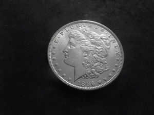 1896 Morgan Silver Dollar