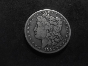 1896 S Morgan Silver Dollar