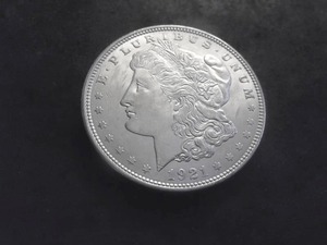 1921 D Morgan Silver Dollar