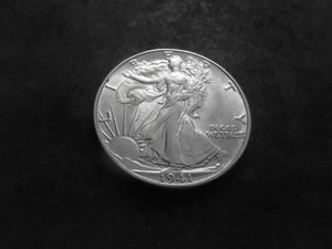 1941 D Walking Liberty Half Dollar