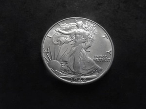 1942 D Walking Liberty Half Dollar