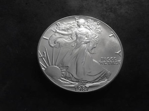 1987 Silver Eagle 1 Oz. .999 Fine