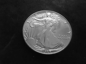 1988 Silver Eagle 1 Oz. .999 Fine
