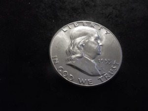 1955 Franklin Half Dollar