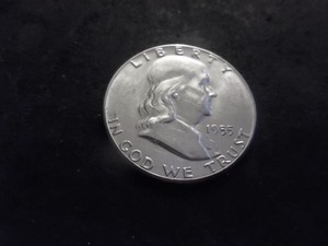 1955 Franklin Half Dollar